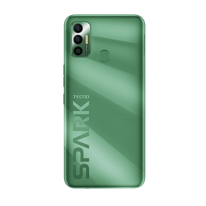 Tecno Spark 7 (Spruce Green, 3GB RAM, 64 GB Storage) - 6000mAh Battery|16 MP Dual Camera| 6.52” Dot Notch Display