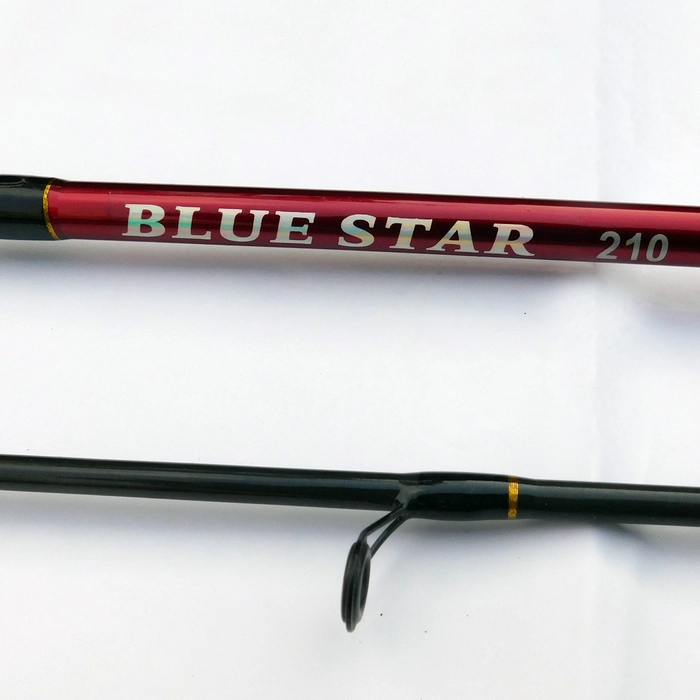 Buy Blue Star 2 Part Super Flexible Carbon Fiber Fishing Rod 7ft Online at