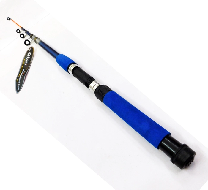 Buy Obei Premium Quality Fiber Glass Telescopic 6ft/ 10ft Fishing Rod  Online at