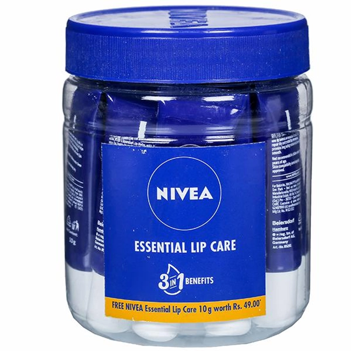 Nivea Essential Lip Care Jar