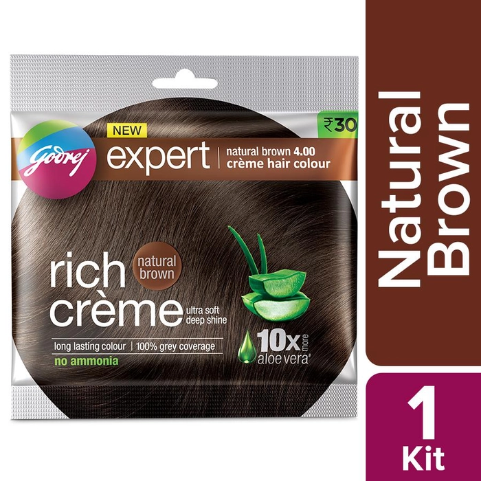 Godrej Expert Rich Creme Hair Colour-Natural Brown