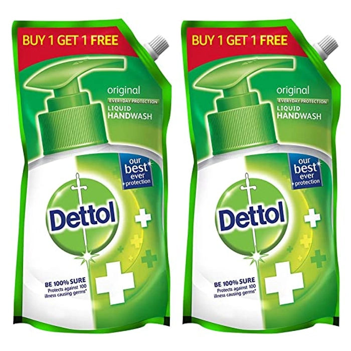 Dettol Hand Wash Liquid combo 1+1 free