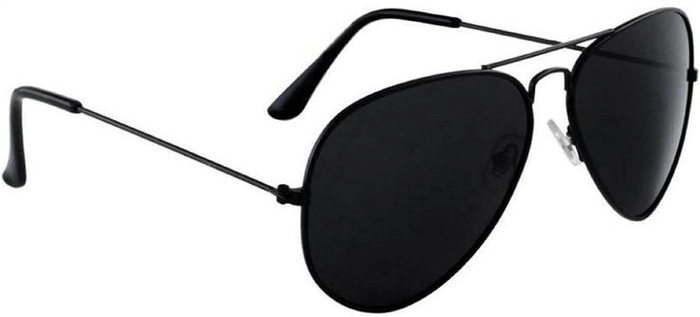 IFLASH Men's UV Protected Classic Aviator Sunglasses (Black)