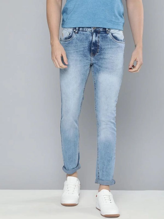 Mast & Harbour
Men Blue Skinny Fit Mid-Rise Clean Look Stretchable Jeans