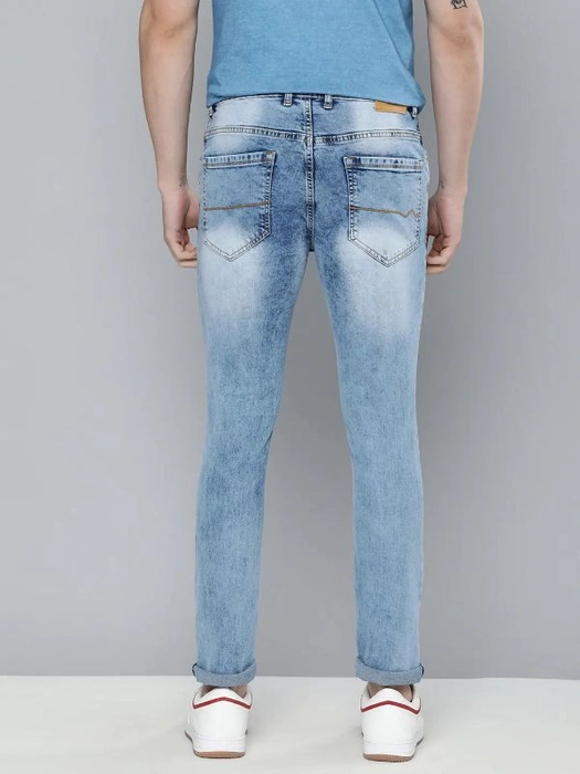 Mast & Harbour
Men Blue Skinny Fit Mid-Rise Clean Look Stretchable Jeans
