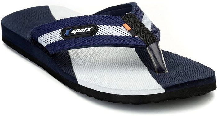 Sparx Men's Denim Flip-Flops and House Slippers