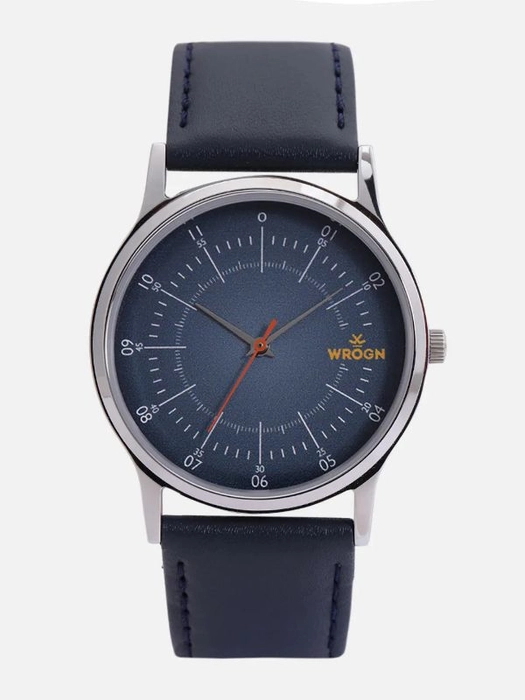 WROGN-
Men Navy Blue Analogue Watch WRG00042D