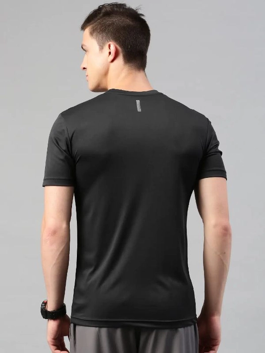 HRX by Hrithik Roshan
Men Black Printed Round Neck Active RAPID-DRY T-Shirt
