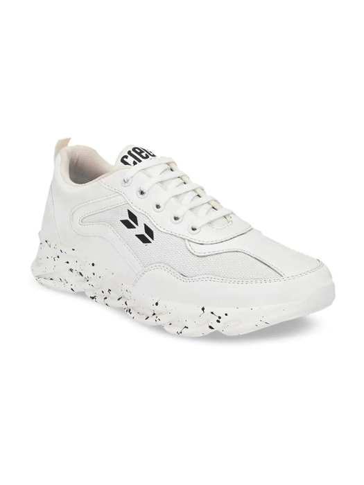 Crew STREET
Men White Mesh Training or Gym Non-Marking Shoes