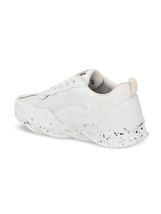 Crew STREET
Men White Mesh Training or Gym Non-Marking Shoes