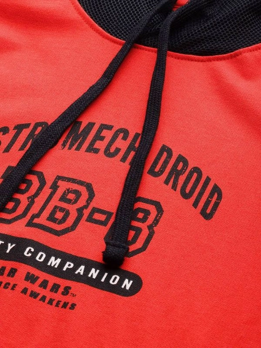 Kook N Keech-Star Wars
Men Red Printed Hooded Sweatshirt