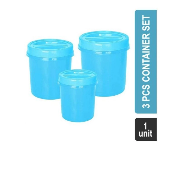 Princeware L5437-3 Twister Polypropylene 3 Pcs Container Set