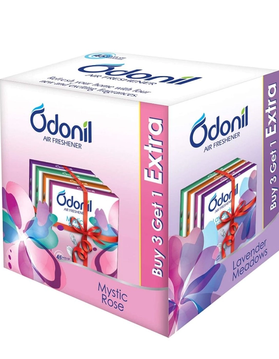 Odonil Bathroom Air Freshener Blocks – 75g (Buy 3 get 1 Free )