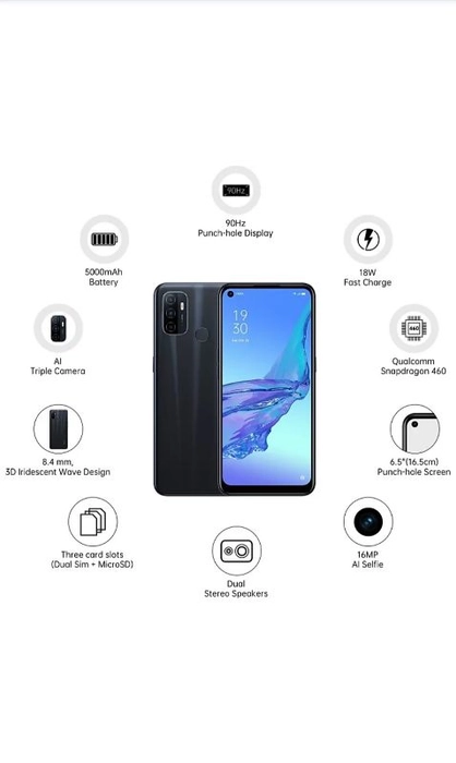 Oppo A53  4Gb Ram 64 Gb Rom