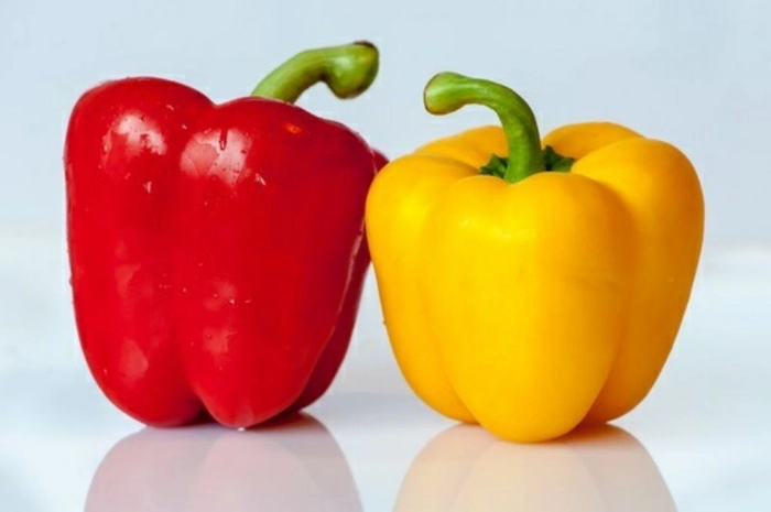 Colour Capsicum - bell pepper (Red&yellow)