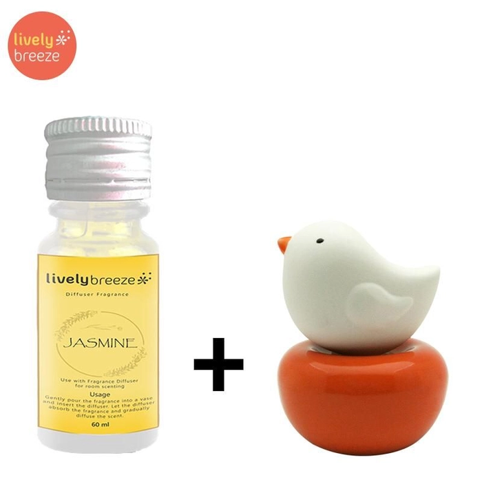 Bebe Bird Car Diffuser & 60ml Fragrance Oil
