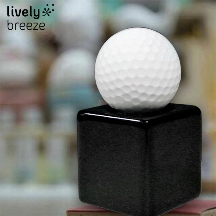 Golf Ball White Car Diffuser & 60ml Fragrance Oil