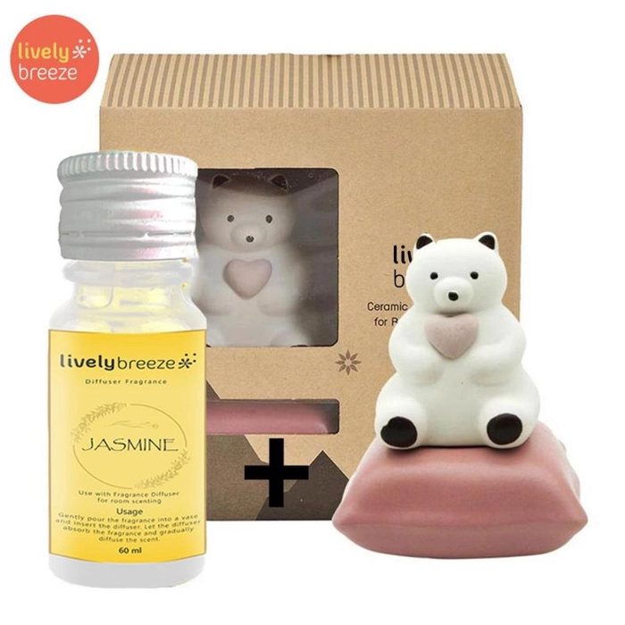 Teddy Bear Pink Room Diffuser & 60ml Fragrance Oil
