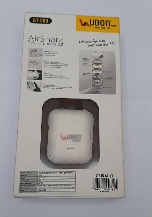 Buy UBON AIR SHARK TWS EARPHONE 2.0 online from KRISHNA PROVISION