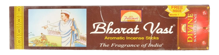 Parimal Bamboo Bharat Vasi Aromatic Agarbatti (15 cm, 115 g, Black)