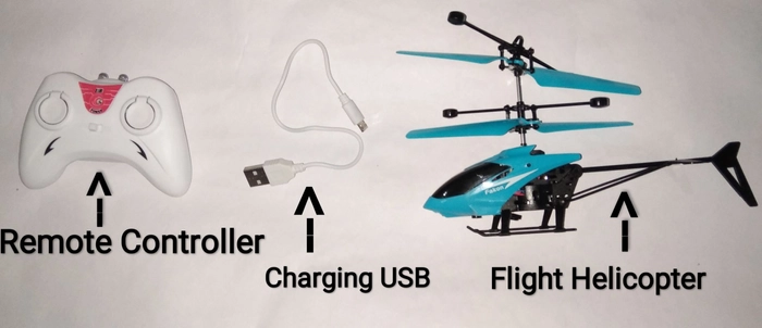 Exceed Induction Flight Helicopter Dual- Mode Control Flight