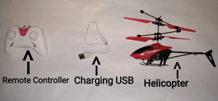 Exceed Induction Flight Helicopter Dual- Mode Control Flight