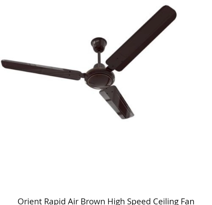 Orient Rapid Air High Speed Ceiling Fan