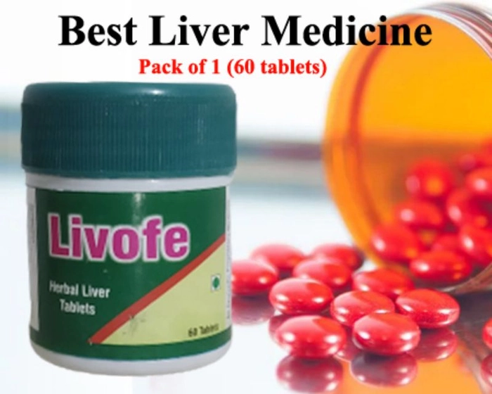 Vitalize Herbs Livofe Tab- 60 tabs. (Best Liver Medicine)