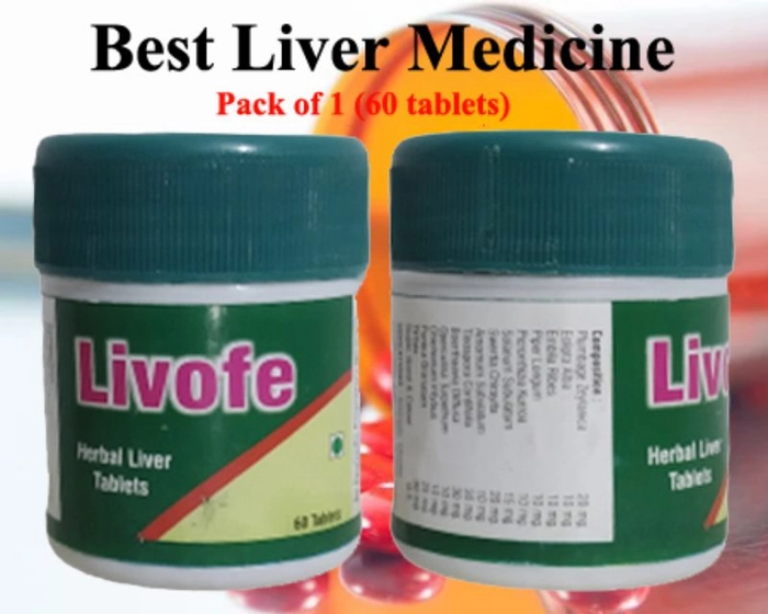 Vitalize Herbs Livofe Tab- 60 tabs. (Best Liver Medicine)