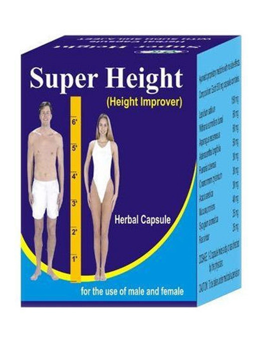 Super Height capsule by Vitalize Herbs Pharmacy- Pack of 1