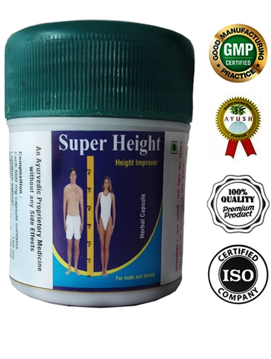 Super Height capsule by Vitalize Herbs Pharmacy- Pack of 1