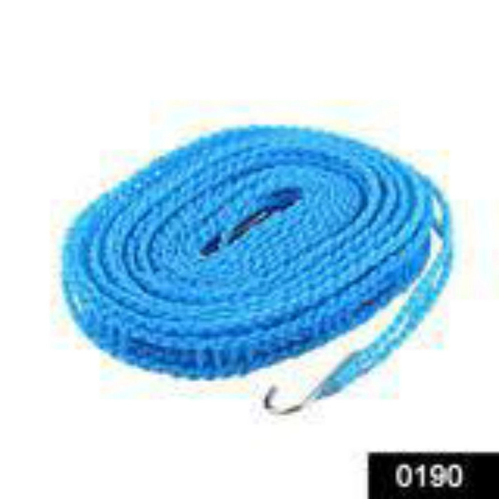 Buy 0190 Clothesline Drying Nylon Rope With Hooks online from Shreeji  Enterprise