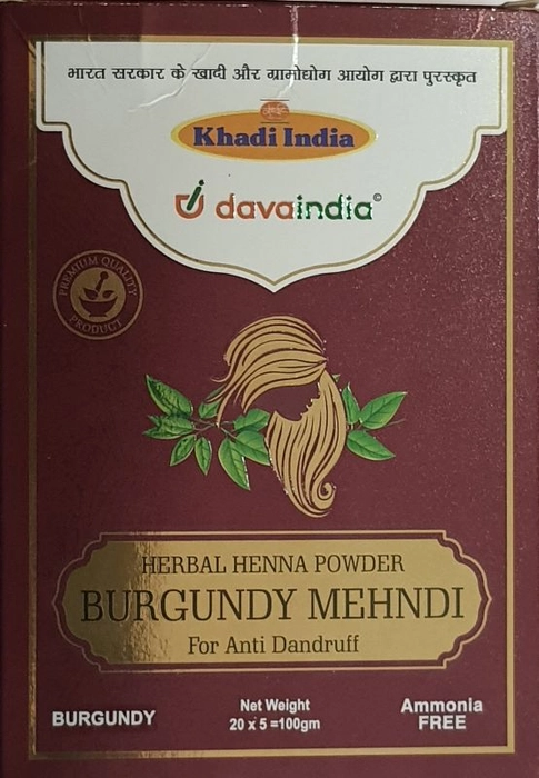 खादी वेद एंटी डैंड्रफ के लिए हर्बल बरगंडी मेहंदी हेयर कलर - Price in India,  Buy खादी वेद एंटी डैंड्रफ के लिए हर्बल बरगंडी मेहंदी हेयर कलर Online In  India ...