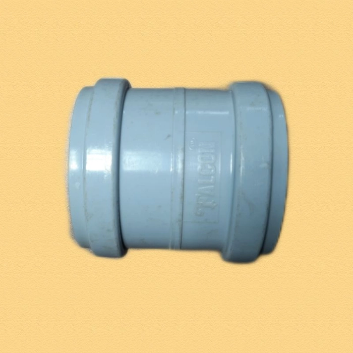 SWR PVC SOCKET 75MM A (COUPLER) WITH RING