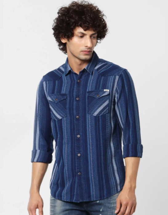 Jack and Jones Mens Denim Shirt Plus Size Long Sleeve | eBay-tiepthilienket.edu.vn