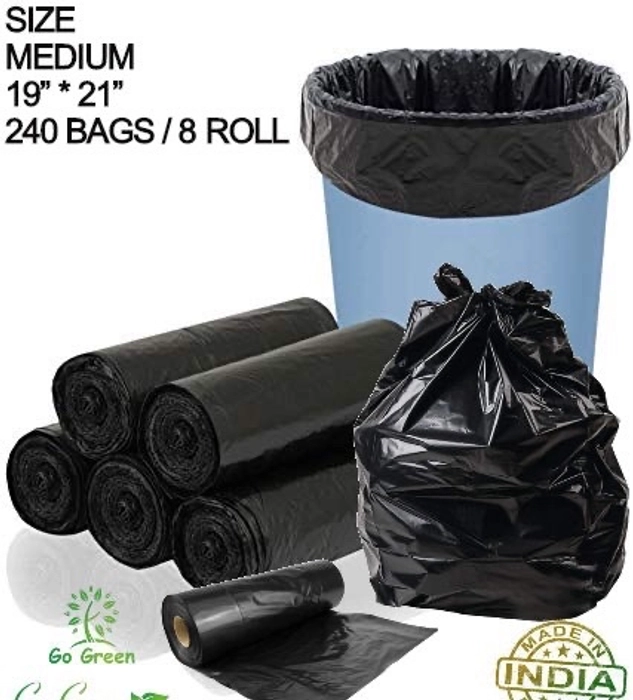 Essential Garbage Bags Black