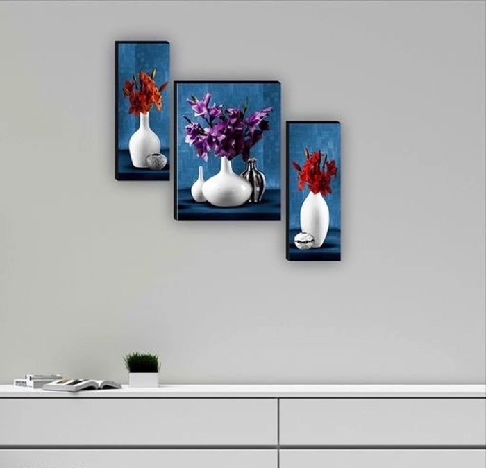 Flower Pot Wall Painting