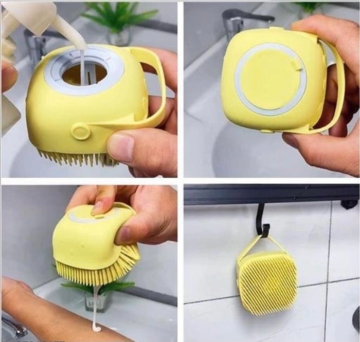 Silicon Body Scrub Brush