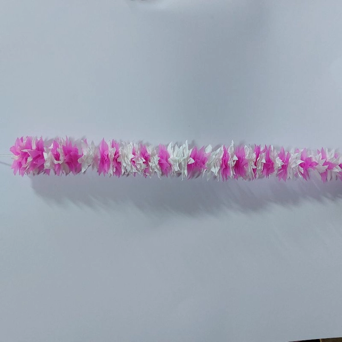 Plastic Gajra Double Colour
