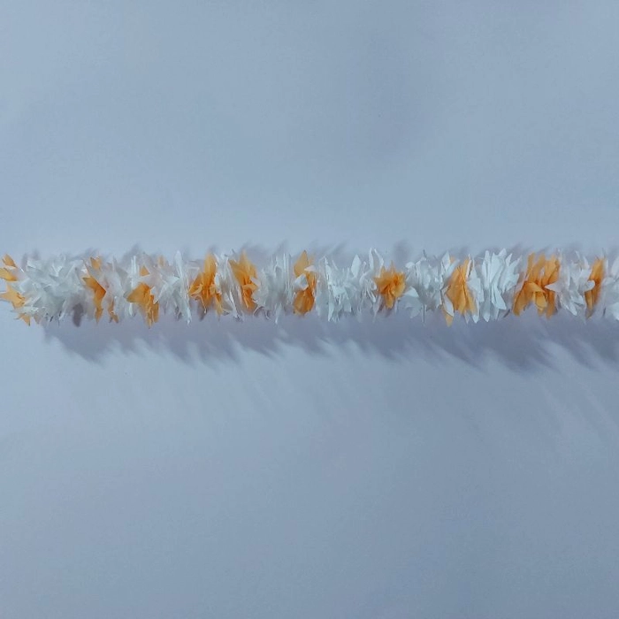 Plastic Gajra Double Colour