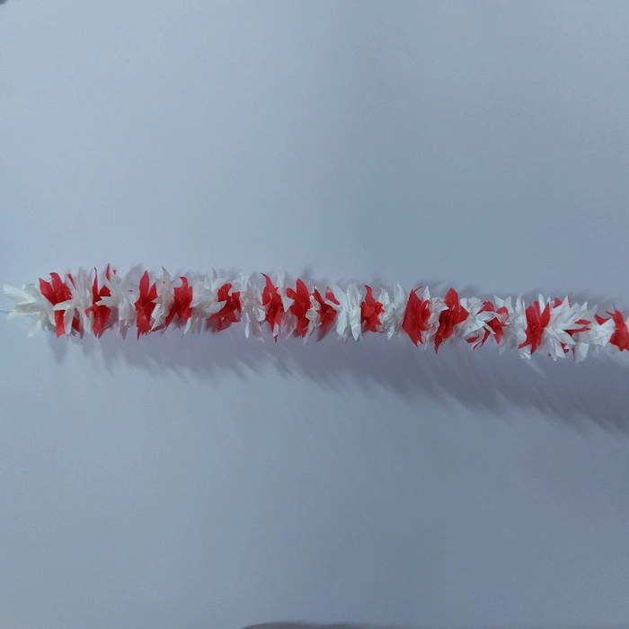Plastic Gajra Double Colour