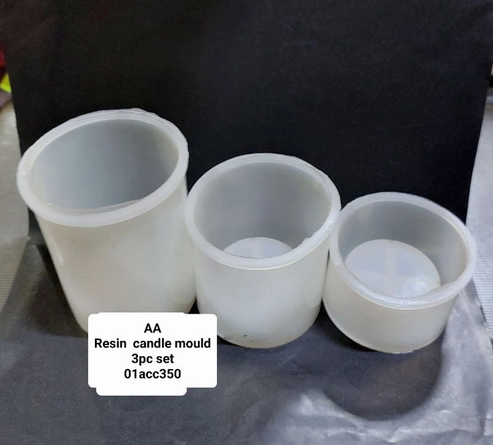 Resin Candle Mould 3pc set