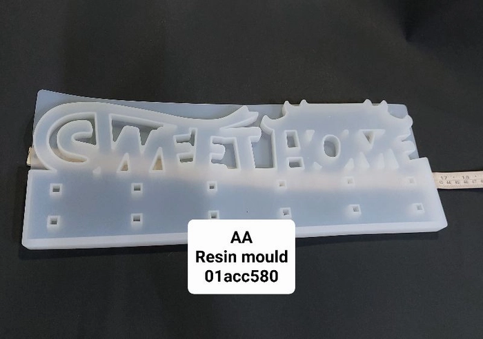 Resin sweet home mould