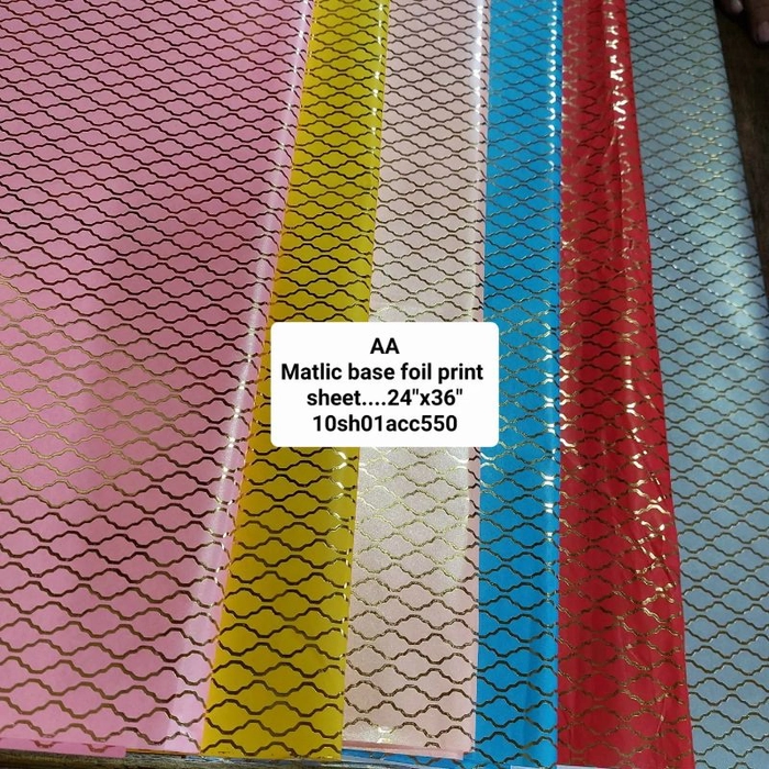 Foil Sheet cross