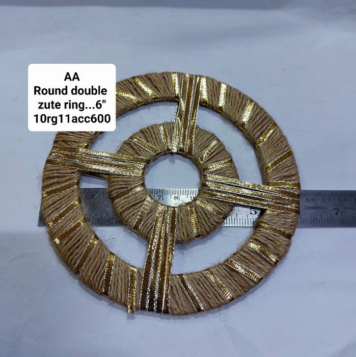 Double Zute Round Ring