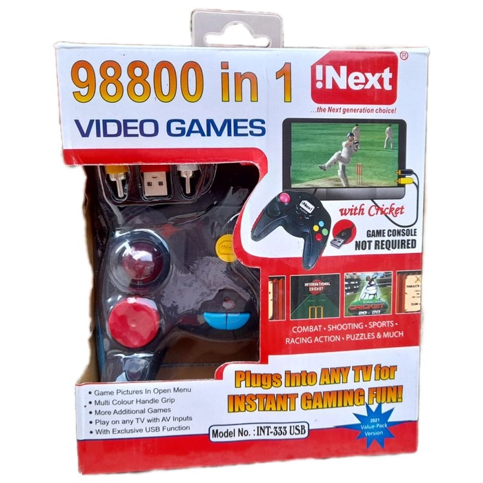 Buy Inext LED And TV 98800 In 1 Video Games online from Indian Toy