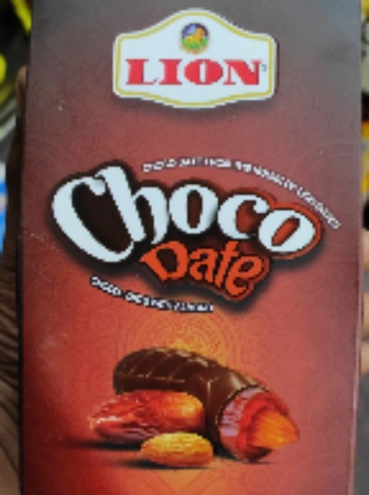 Lion Chocolate Dates With Almond