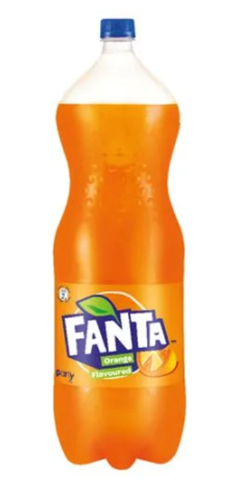 Fanta Soft Drink - Orange Flavoured - 2.25 L