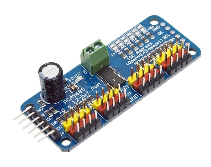 16-Channel 12-bit PWM/Servo Driver I2C interface PCA9685 for Arduino Raspberry Pi