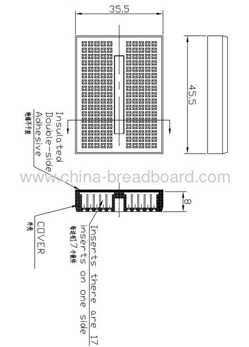 Mini Solderless breadboard 170 points